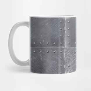 Solid Metal- Silver Mug